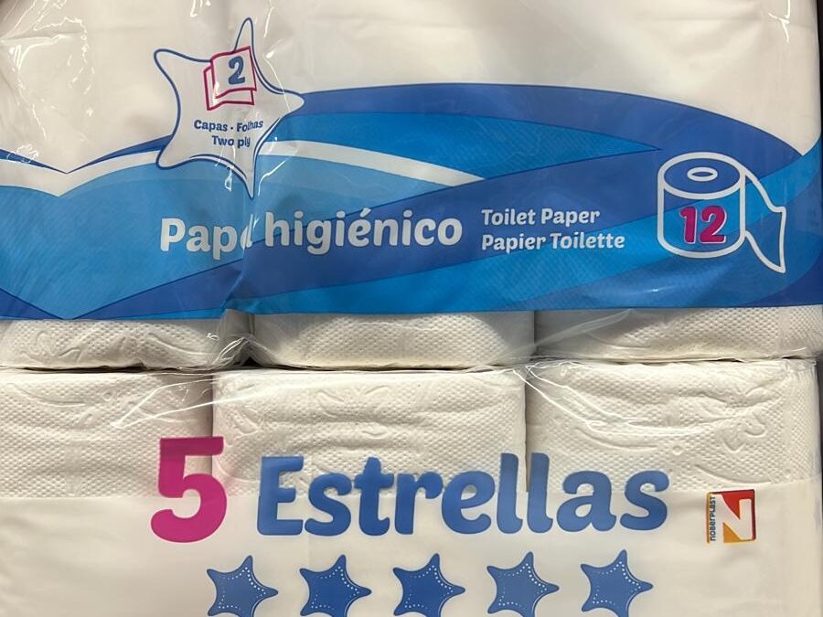 Descubre la máxima comodidad y suavidad con  nuestro papel higiénico 5 ESTRELLAS